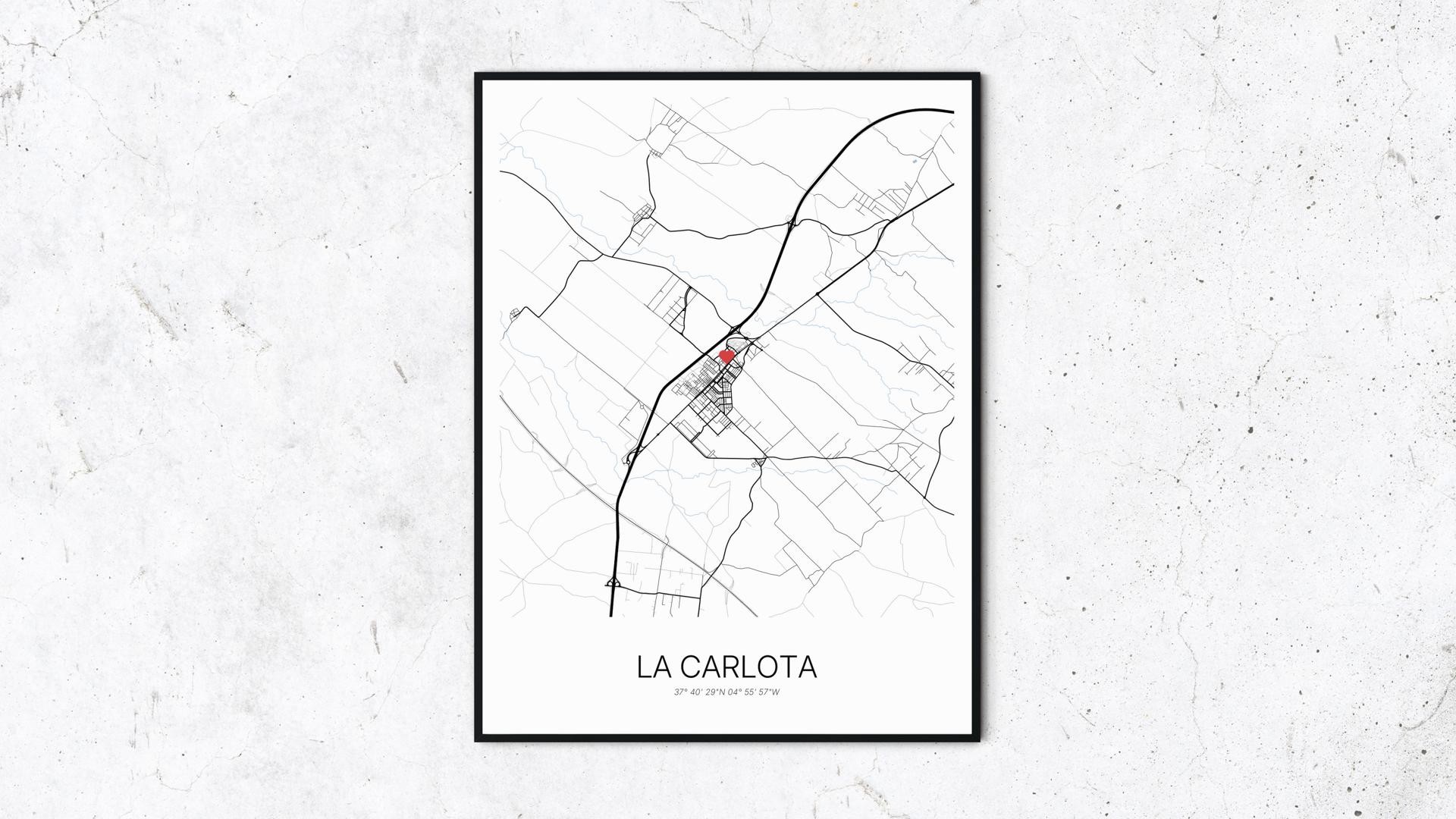 Cartida Poster von La Carlota Andalucía Spanien